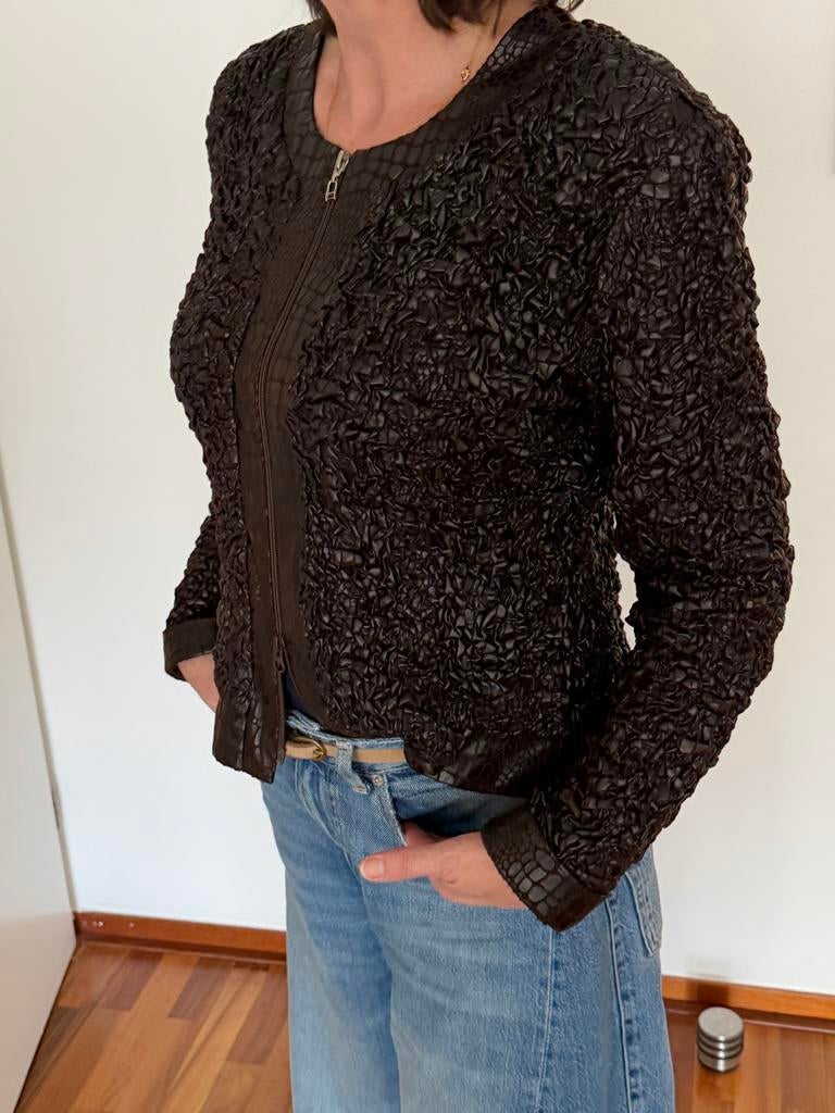 Jasje Joseph Ribkoff donkerbruin, Ophalen of Verzenden, Gedragen, Maat 38/40 (M), Bruin