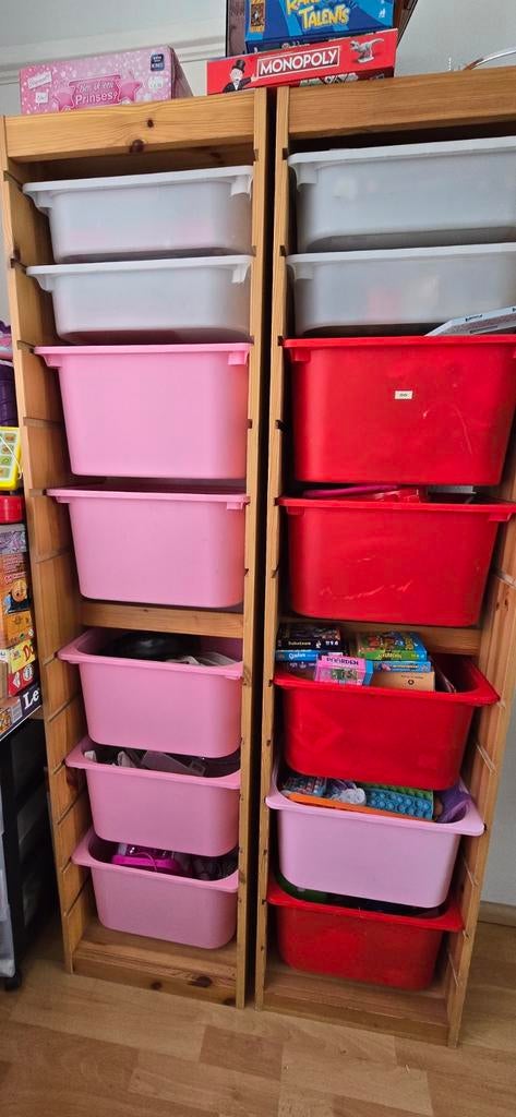 Speelgoed kasten 2 x, Huis en Inrichting, Kasten | Ladekasten, Ophalen, 25 tot 50 cm, 50 tot 100 cm, Minder dan 100 cm