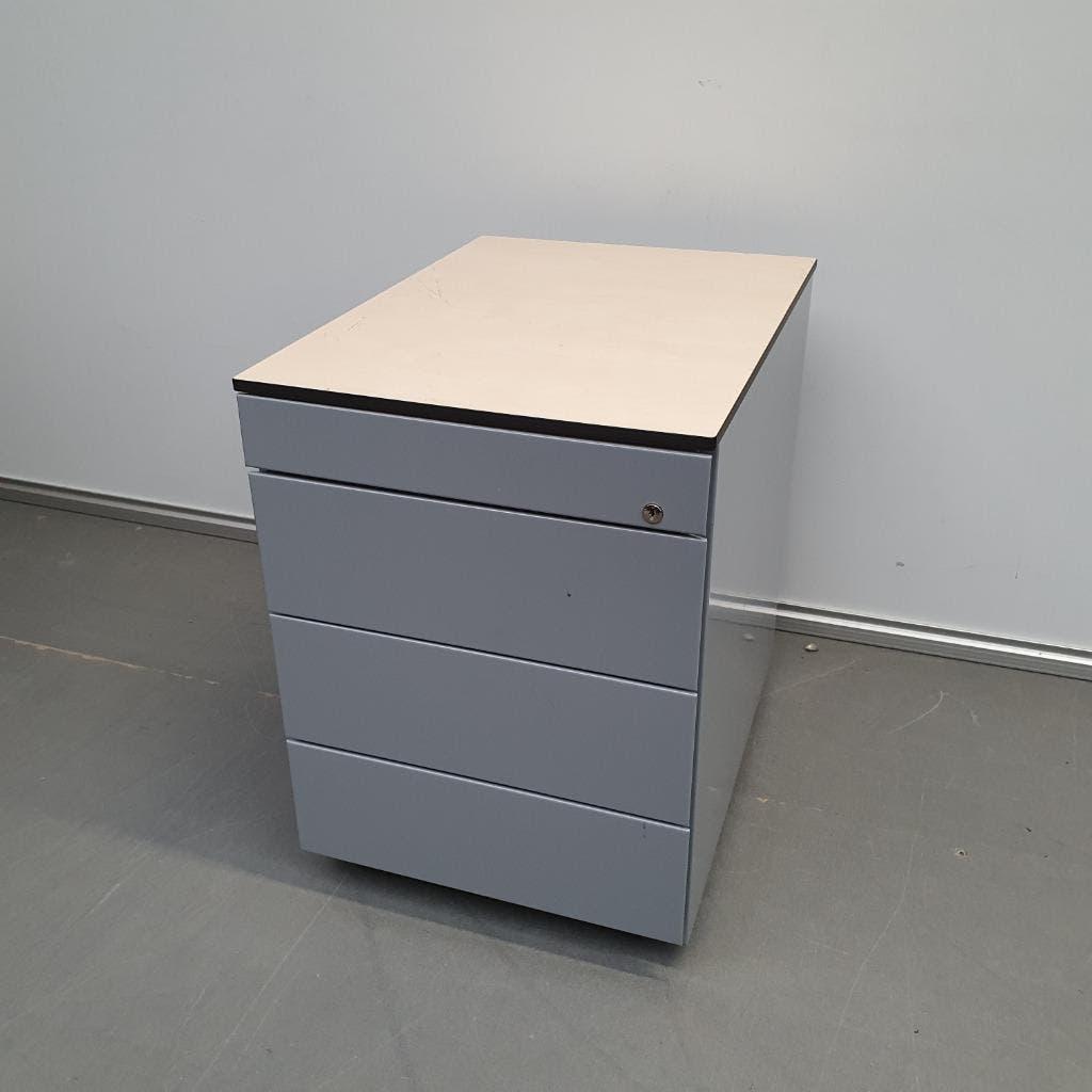 Eromes ladekast - 59x43x59 cm ladeblok verrijdbaar, Huis en Inrichting, Ophalen, Minder dan 50 cm, Gebruikt, 3 of 4 laden