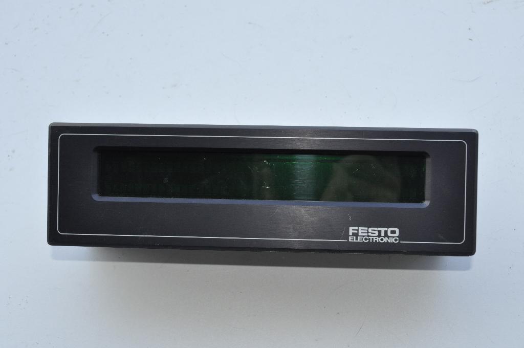 FESTO HMI display unit seriele ingang helder VFD characters, Ophalen of Verzenden, Gebruikt