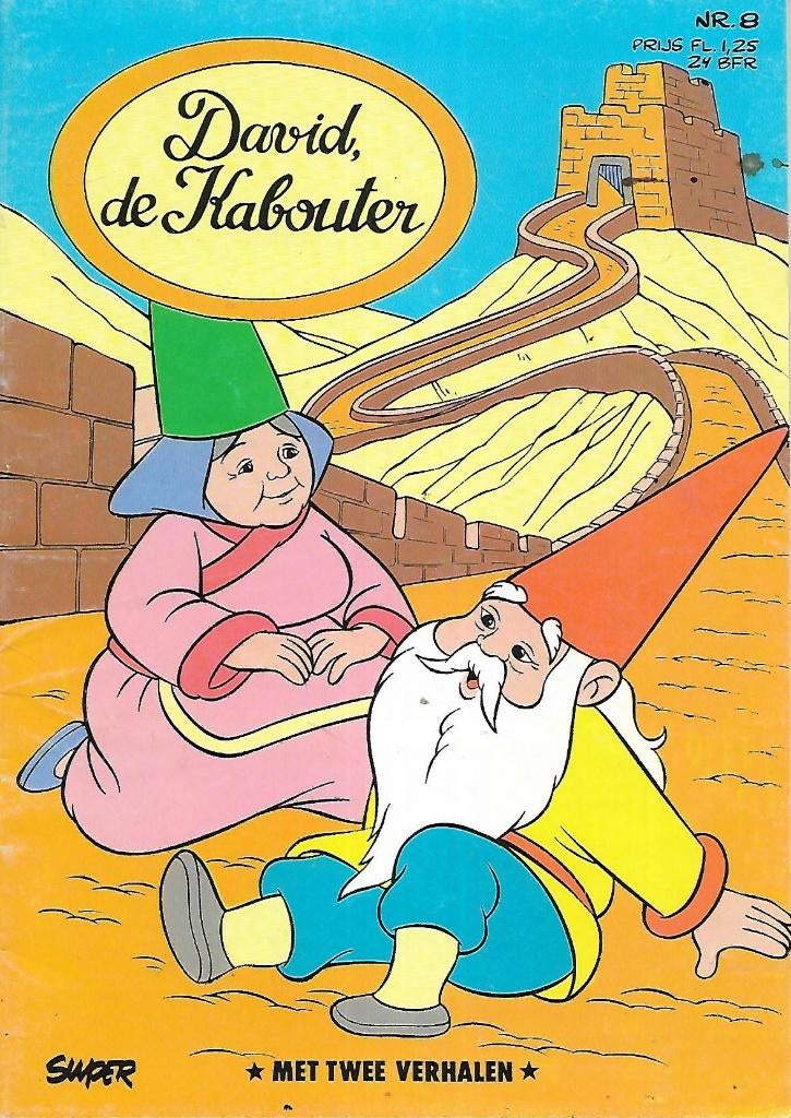David de Kabouter - Nummer 8 (Super 1,25), Boeken, Eén stripboek, Ophalen of Verzenden, Gelezen