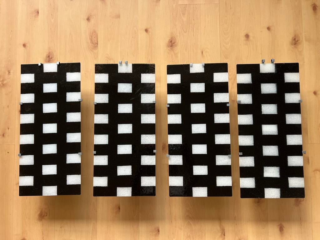 4 Vintage IKEA 90’ Gyllen lampen, Ophalen, Zo goed als nieuw