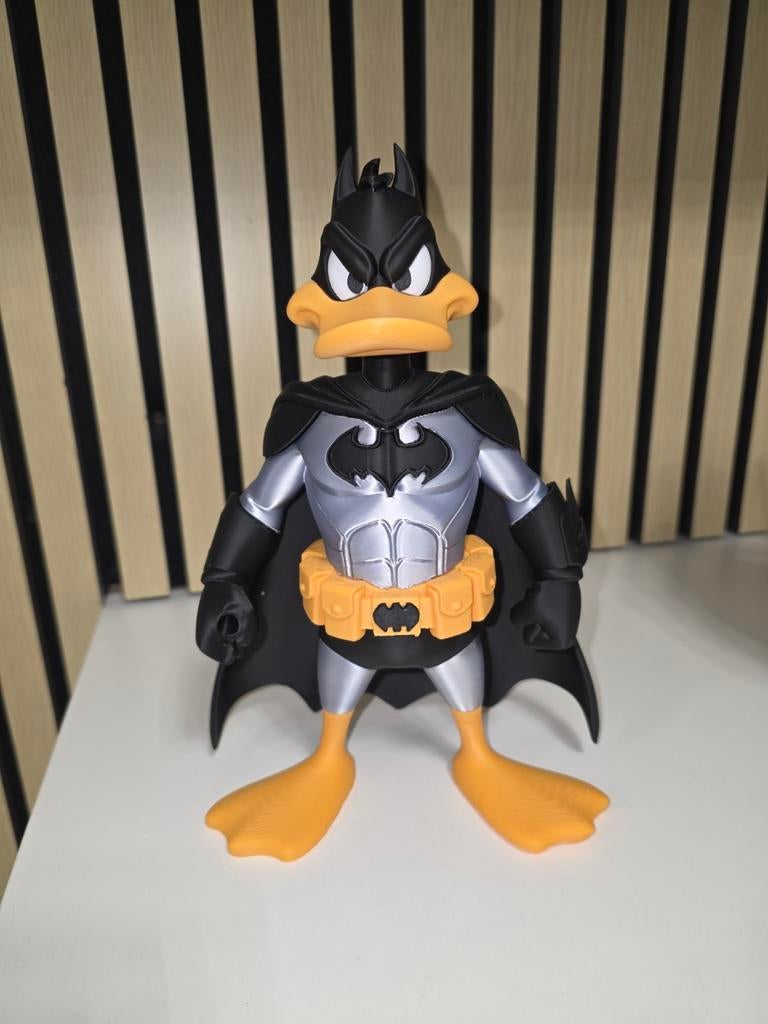 Daffy Duck Batman 23 cm groot 3D geprint, Ophalen of Verzenden
