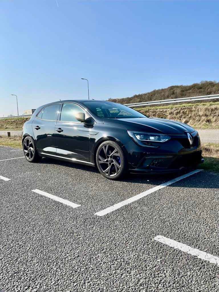 Renault Megane 18’’ Magny Cours GT velgen met winterbanden, 18 inch, Gebruikt, Banden en Velgen, Personenwagen