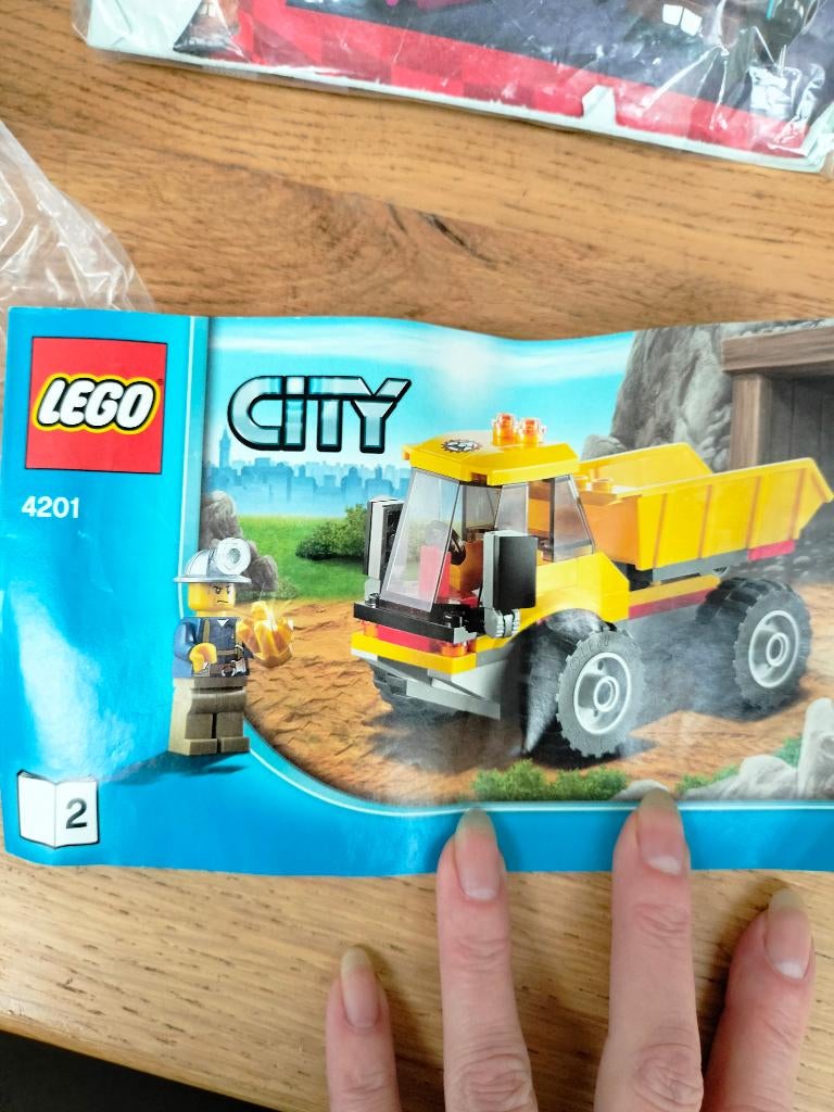 Lego City Kiepwagen 4201, Kinderen en Baby's, Speelgoed | Duplo en Lego, Ophalen of Verzenden, Zo goed als nieuw, Losse stenen