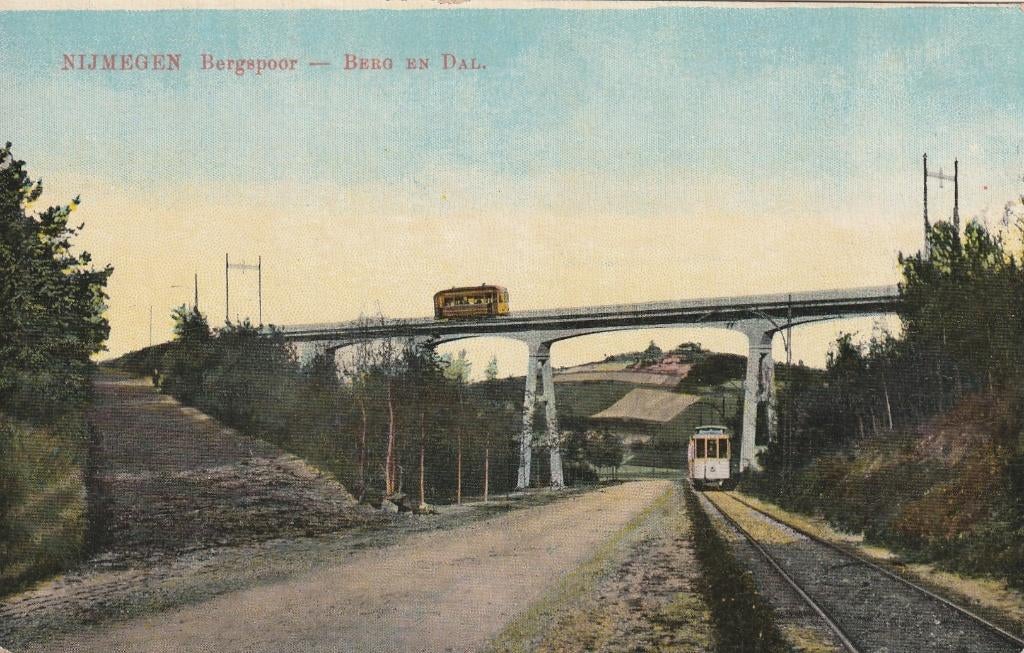 BERG EN DAL Bergspoor Nijmegen kl.f., Verzenden, Voor 1920, Ongelopen, Gelderland