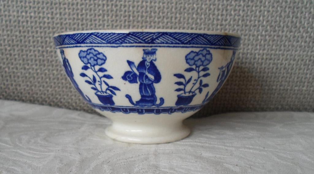 Oud kommetje nap +/ - 1900. Petrus Regout., Ophalen of Verzenden