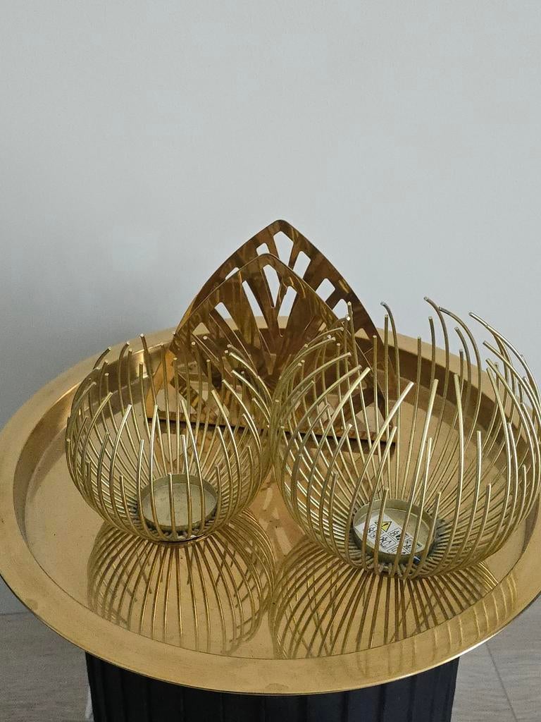 Diverse woonaccessoires goud kleur, Ophalen of Verzenden, Zo goed als nieuw