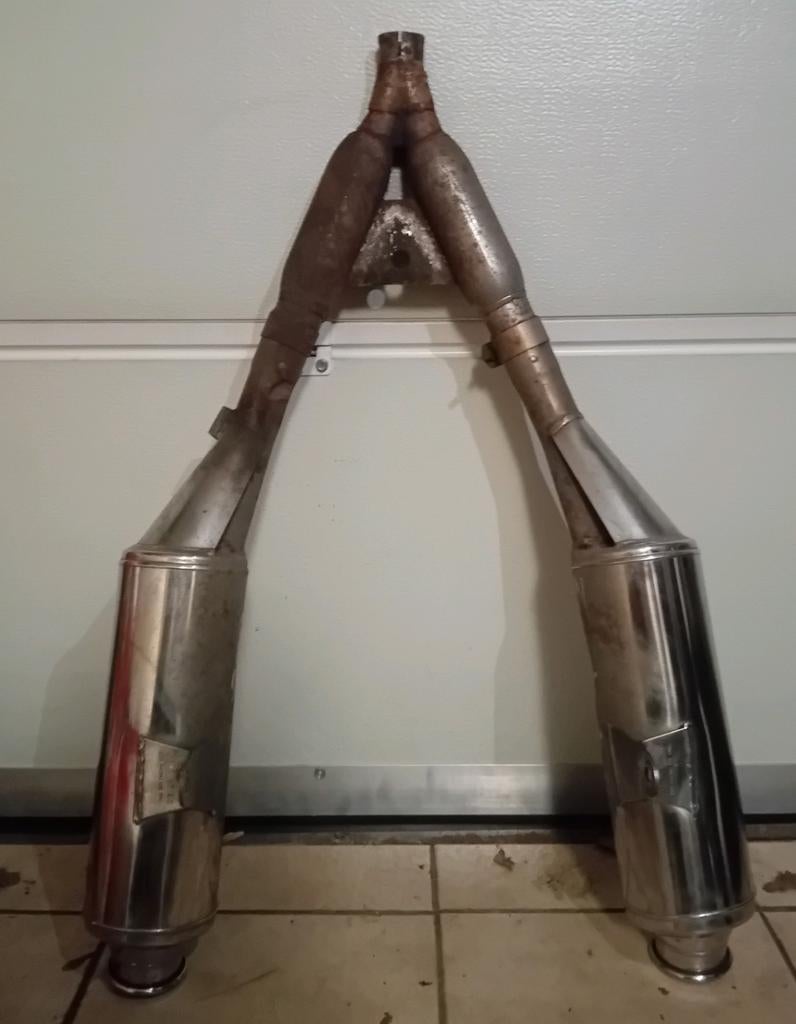 Laser uitlaat Yamaha TDM 850, Ophalen, Gebruikt