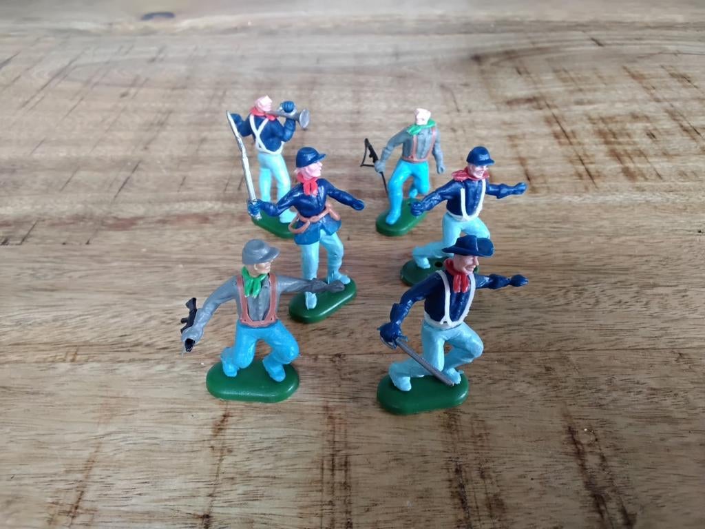 Timpo Zuidelijke Amerikaanse soldaten, Ophalen of Verzenden, Zo goed als nieuw