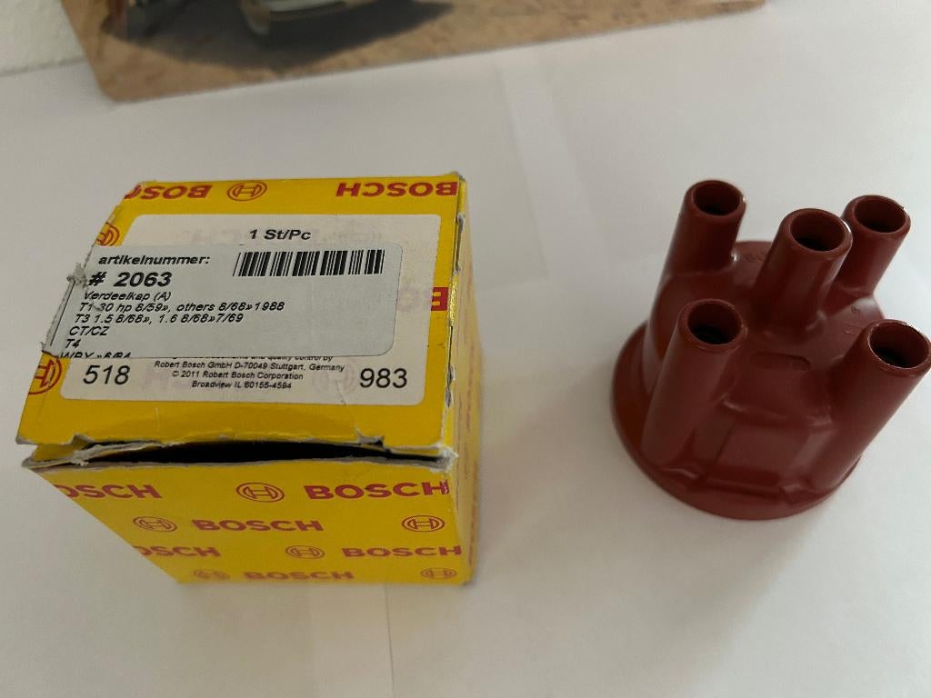 stroomverdelerkap Bosch voor VW t1 motor, Ophalen, Nieuw, Oldtimer onderdelen