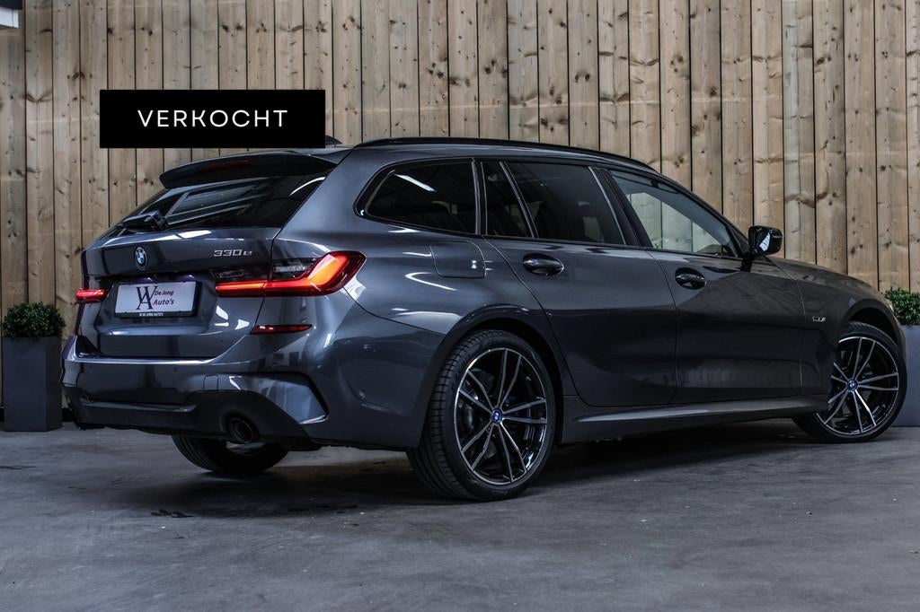BMW 3-serie Touring 330e M-Sport *Pano*M-Stoelen*Laser*Keyle, 1998 cc, Achterwielaandrijving, Gebruikt, 4 cilinders