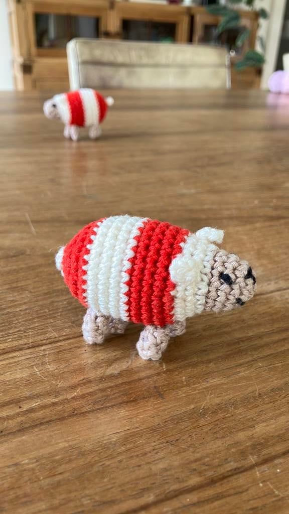 Gehaakt Fiete Anders schaapje, Ophalen of Verzenden, Nieuw, Haken, Overige typen