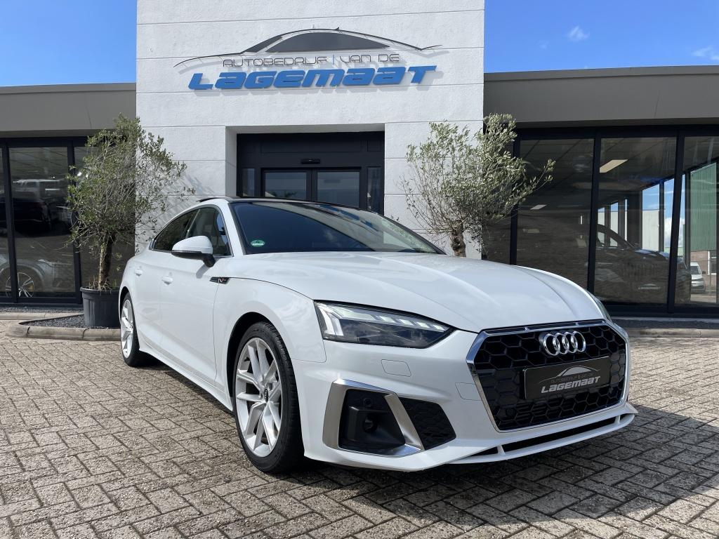 Audi A5 Sportback A5 35 2.0 TFSI Sportback S line Camera Pan, Automaat, Startonderbreker, Gebruikt, 4 cilinders