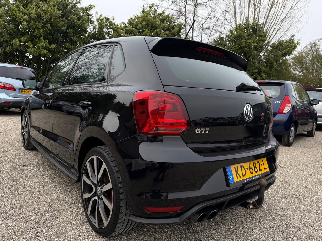 Volkswagen Polo 1.8 TSI GTI NL Auto 85000km NAP Dealer Onder, Gebruikt, Euro 6, Zwart, Origineel Nederlands