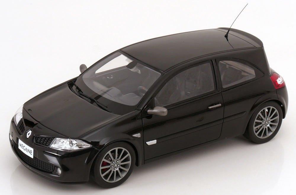 Ottomobile 1:18 Renault Mégane 2 RS fase 2 2005 zwart, Ophalen of Verzenden, Nieuw, Auto, OttOMobile