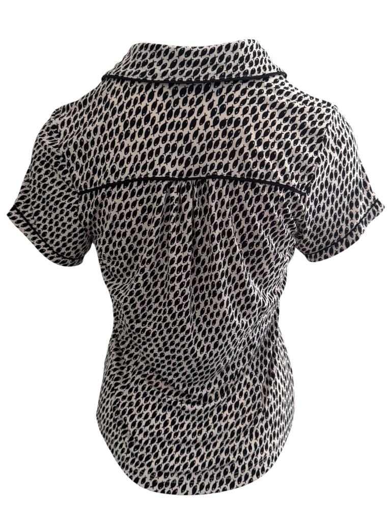 King Louie blouse M, Kleding | Dames, Maat 38/40 (M), Zwart, Ophalen of Verzenden, Zo goed als nieuw