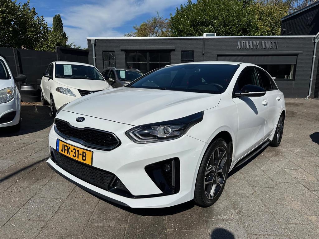 Kia ProCeed 1.0 T-GDI GT-Line|1e eigenaar|Key Less|LED|Navi, Voorwielaandrijving, Gebruikt, Zwart, Leder en Stof