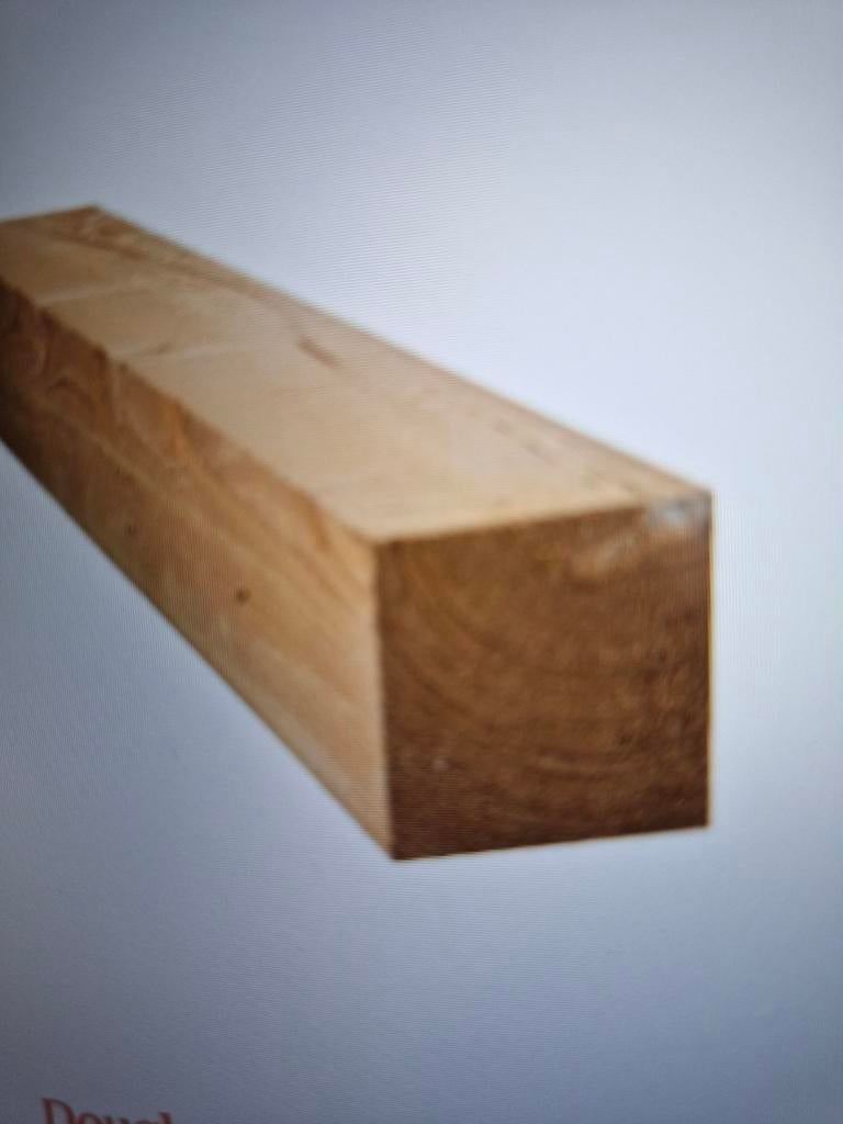 Douglas palen 20 x 20 cm fijnbezaagd, Tuin en Terras, Palen, Balken en Planken, Ophalen of Verzenden, Nieuw, 250 cm of meer, Balken