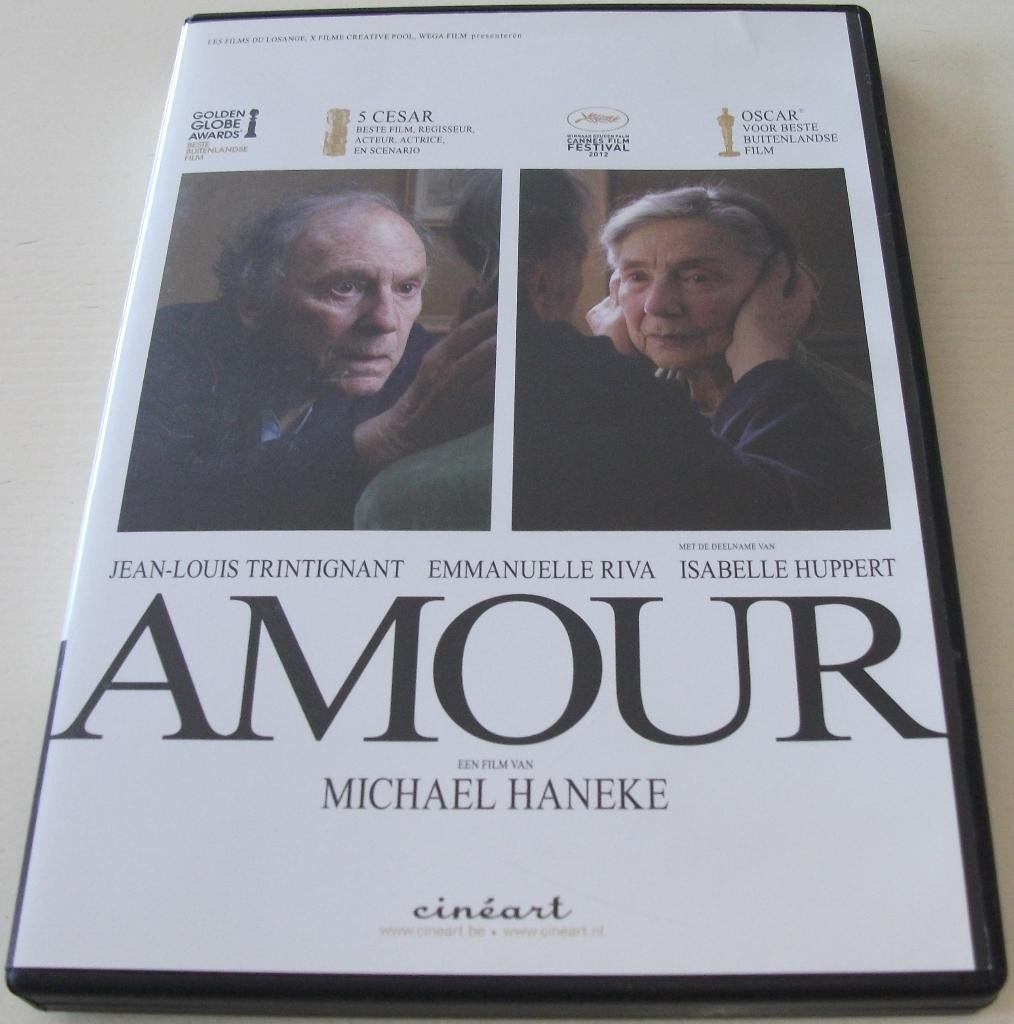 Dvd *** AMOUR *** Cinéart, Vanaf 12 jaar, Ophalen of Verzenden, Zo goed als nieuw, Frankrijk