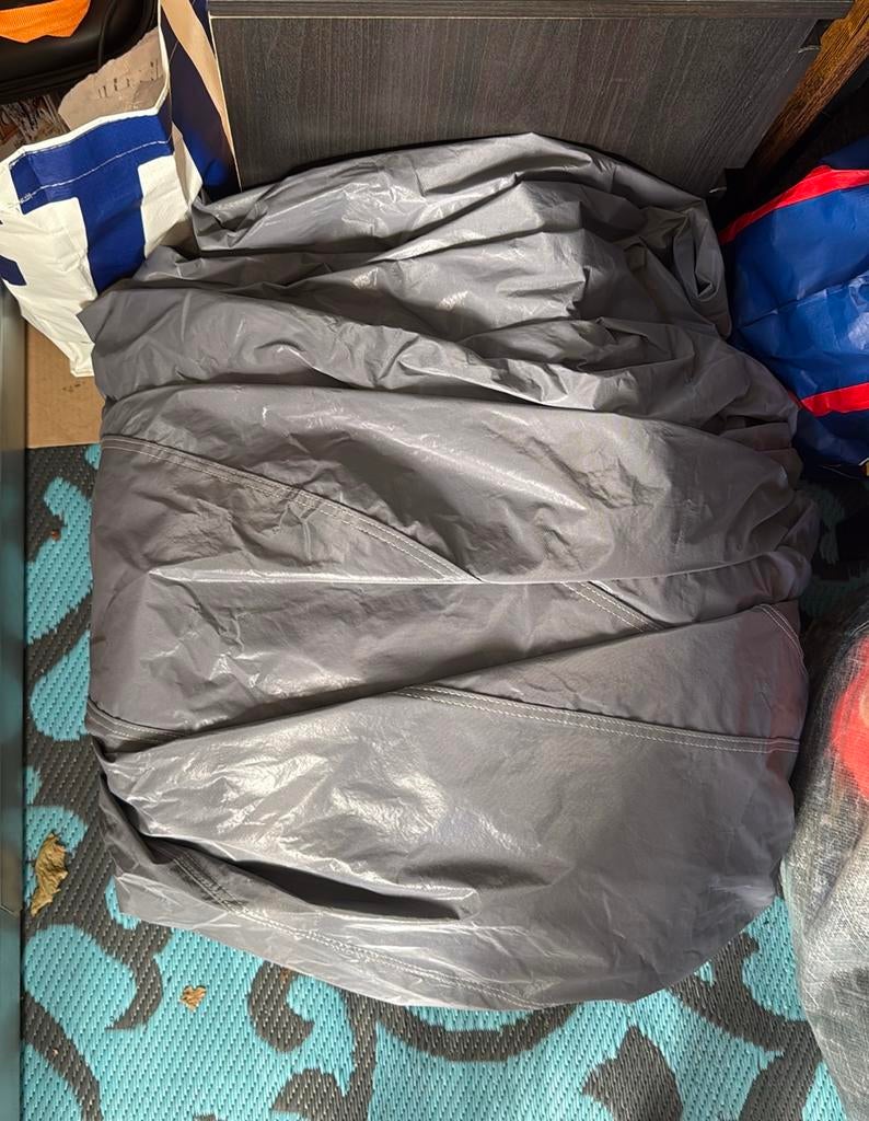 Autohoes voor buitenstalling met fleece binnenlaag - L, Ophalen of Verzenden, Zo goed als nieuw