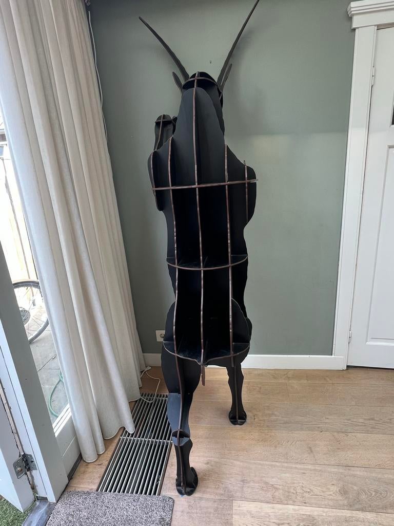 Ibride Fausto Steenbok Wandmeubel Sculptuur - Rachel & Benoi, Ophalen of Verzenden