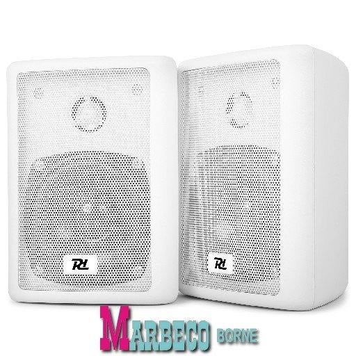 Luidspreker set, Speaker set, passief 4 inch wit, Audio, Tv en Foto, Luidsprekers, Overige merken, 60 tot 120 watt, Info@marbeco.nl