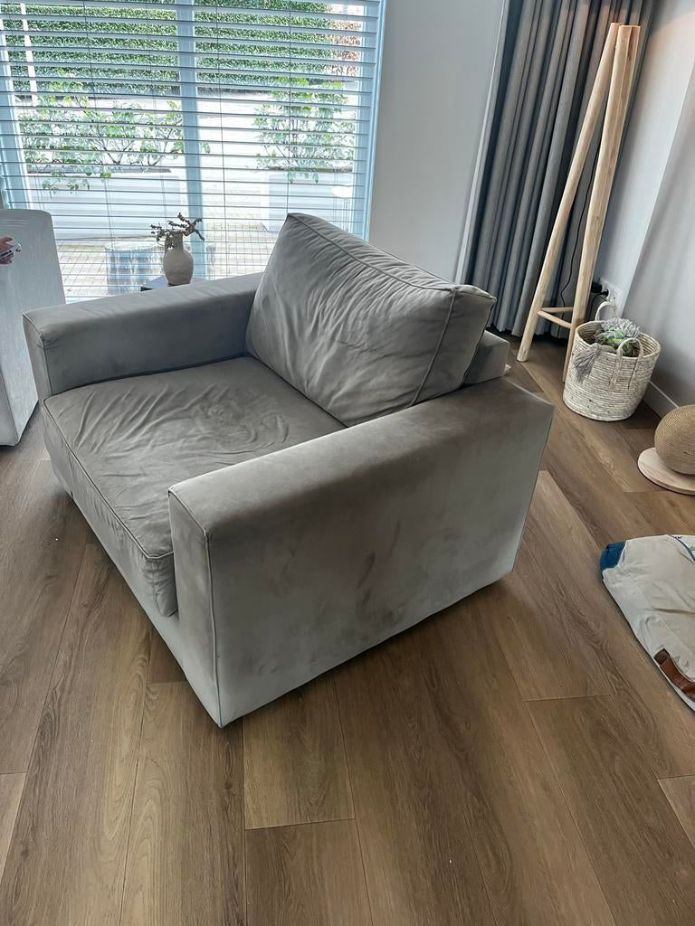 Mooie grote Loveseat - 1,5 zits - Comfortabel, Huis en Inrichting, Fauteuils, Ophalen, Gebruikt, 75 tot 100 cm, 100 tot 125 cm