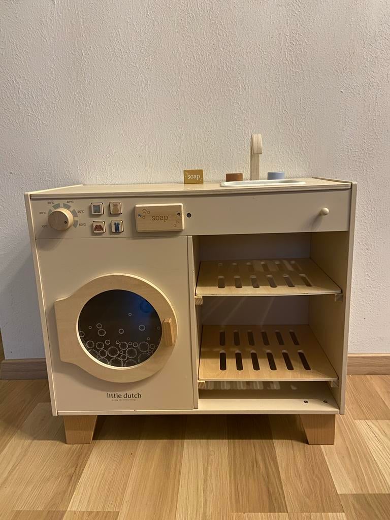 Little Dutch speelgoed wasmachine en keuken, Kinderen en Baby's, Ophalen, Gebruikt, Jongen of Meisje