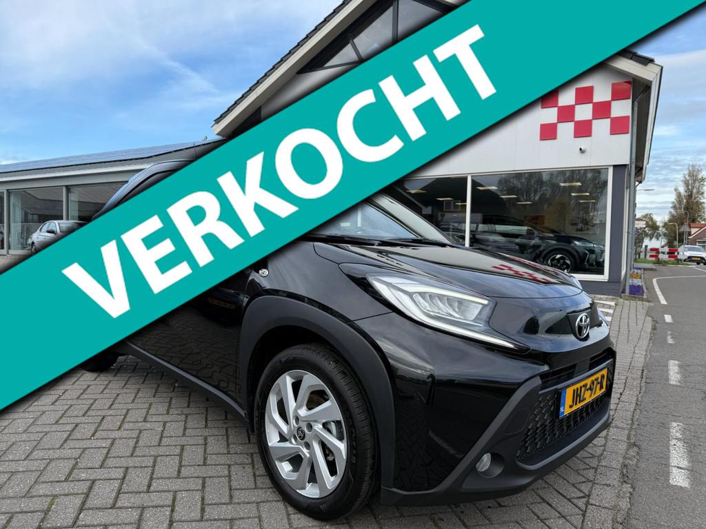 Toyota Aygo X 1.0 VVT-i S-CVT first AUTOMAAT/RIJKLAARPRIJS!, 12 maanden, Gebruikt, Zwart, 3 cilinders
