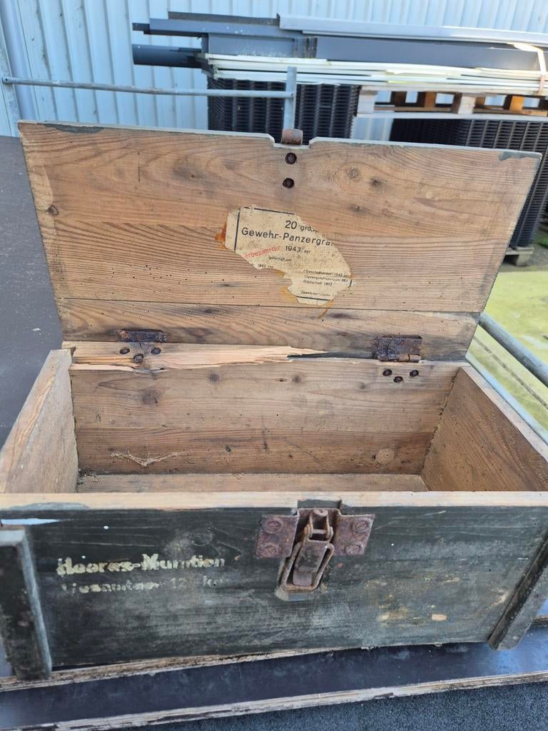 Kist duits 1943, Ophalen of Verzenden, Duitsland, Kist of Geocache