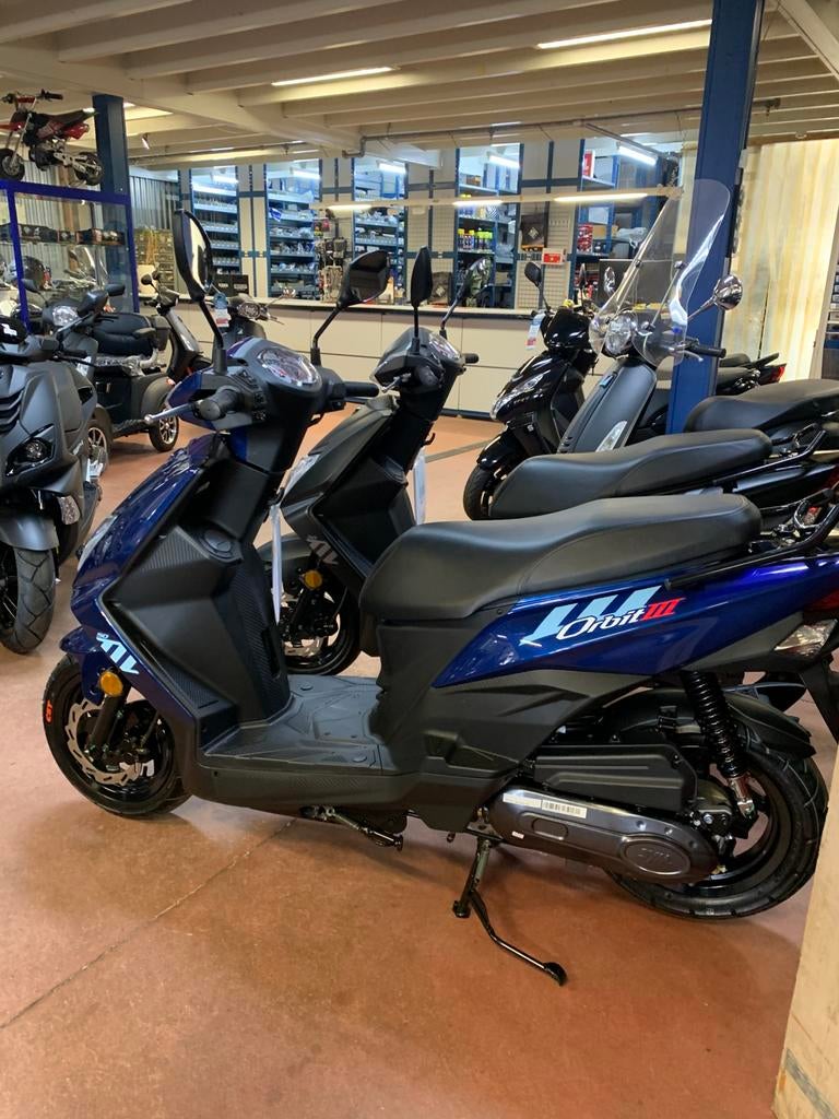 Gebro scooters: Sym orbit III 3 NIEUW, Maximaal 45 km/u, Nieuw, Ophalen of Verzenden, Benzine