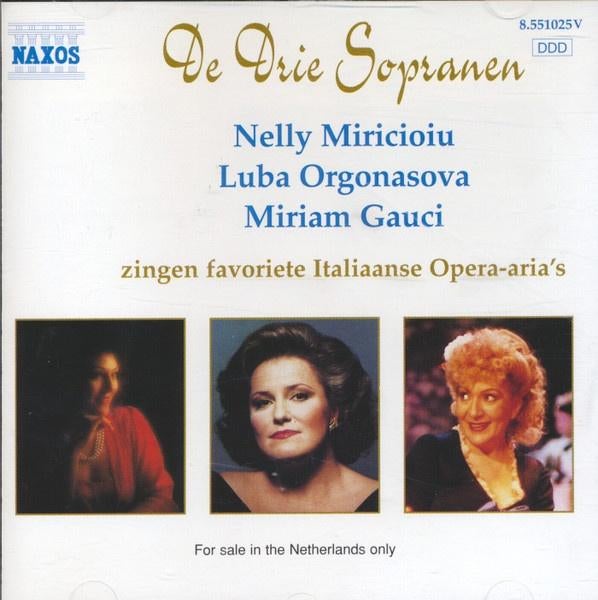 De Drie Sopranen – Zingen Favoriete Italiaanse Opera-Aria’s, Ophalen of Verzenden, Classicisme, Nieuw in verpakking, Kamermuziek