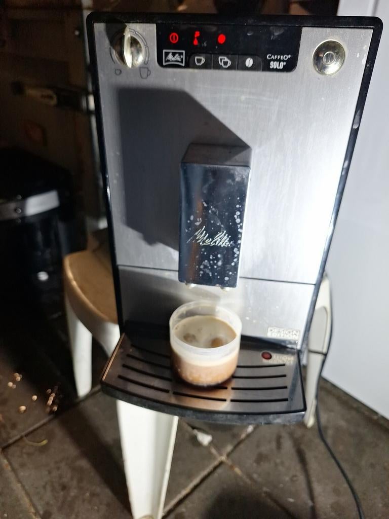 Melitta Caffeo Solo koffiemachine, Witgoed en Apparatuur, Koffiezetapparaten, Ophalen of Verzenden