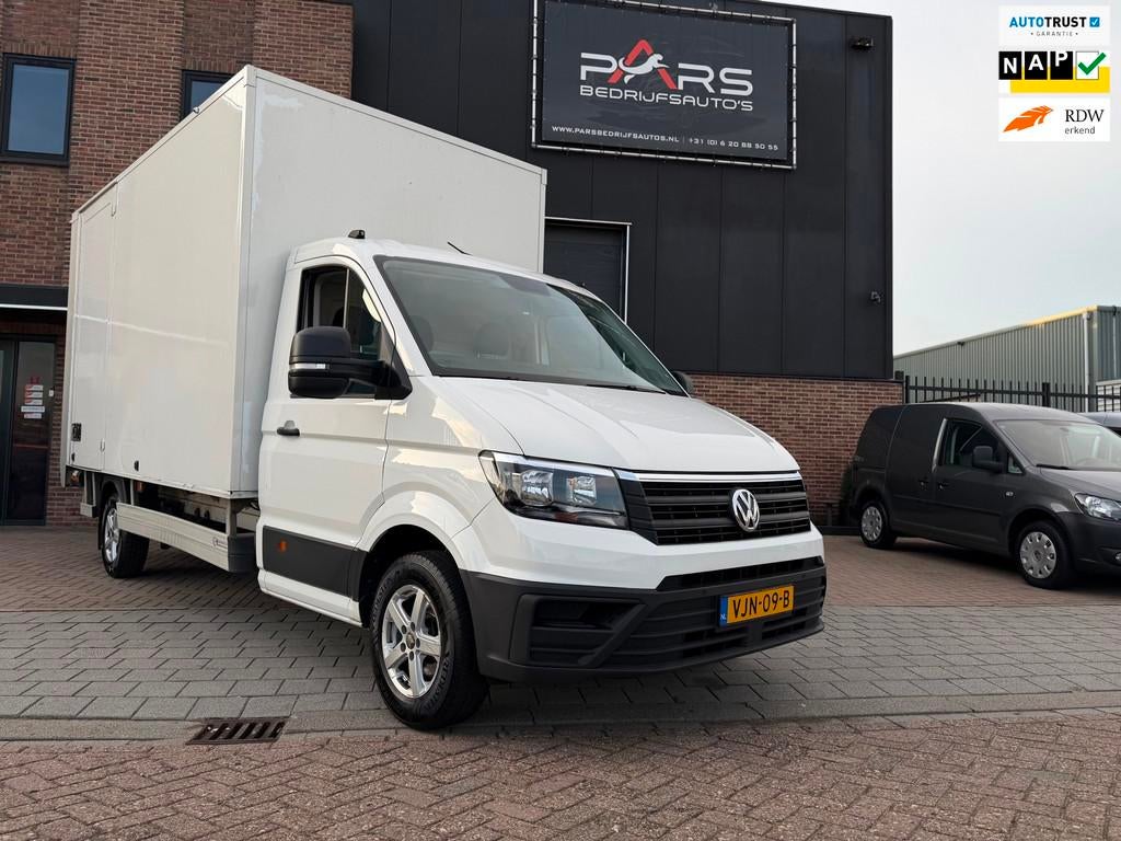 Volkswagen Crafter 35 2.0 TDI Highline L4 Bakwagen Laadklep, Voorwielaandrijving, Stof, Gebruikt, 4 cilinders