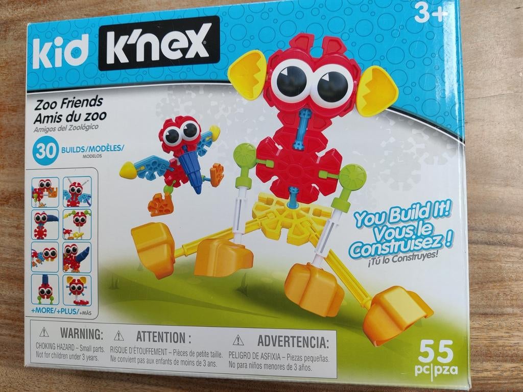 Kid k'nex Zoo friends, Ophalen of Verzenden, Zo goed als nieuw