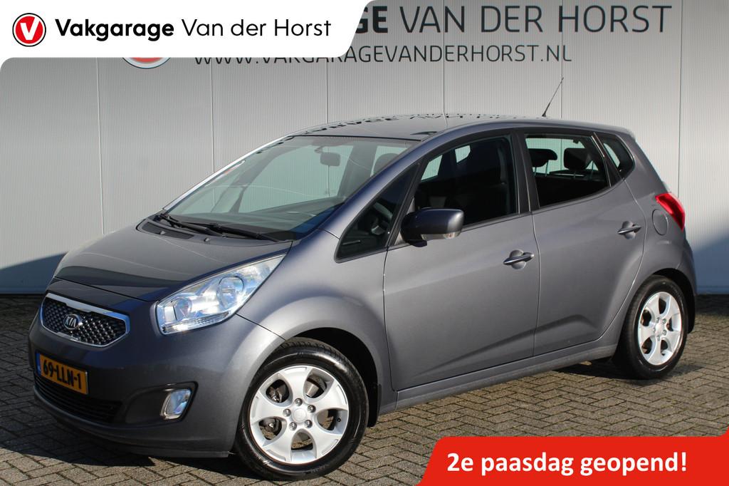 Kia Venga 1.6-125pk CVVT X-ecutive. Keurig nette en goed ond, Voorwielaandrijving, Stof, Gebruikt, 1591 cc