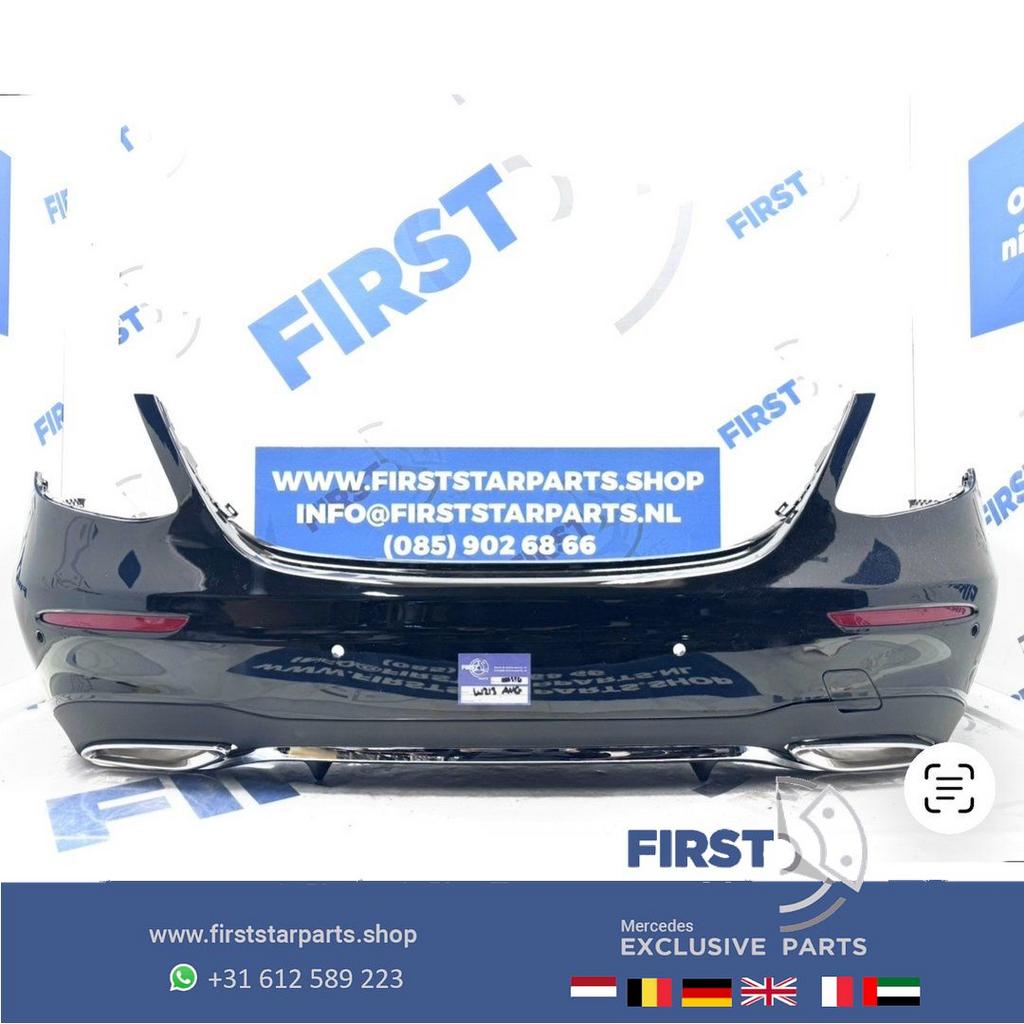 W213 E KLASSE ACHTERBUMPER A2138851801 2016-2021 AMG ZWART W, Auto-onderdelen, Carrosserie en Plaatwerk, Gebruikt, -, Ophalen of Verzenden