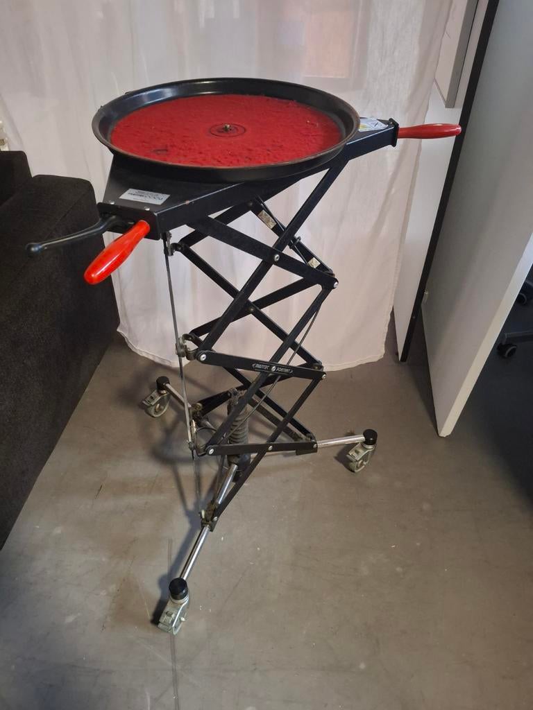 Verstelbaar statief met wielen voor camera of studio, Audio, Tv en Foto, Fotografie | Statieven en Balhoofden, Ophalen of Verzenden