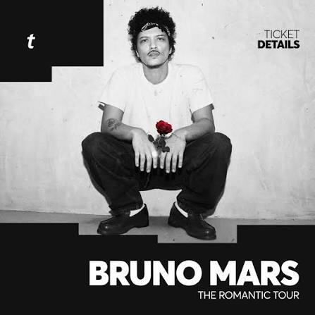 Gezocht: 3 zitplaatsen naast elkaar – Bruno Mars ArenA, Drie personen of meer