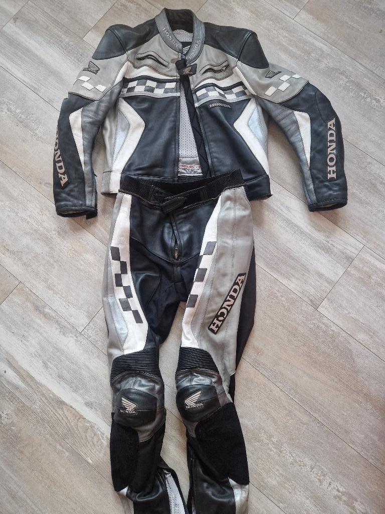 Honda Combipak Leer, Motoren, Kleding | Motorkleding, Honda, Ophalen of Verzenden, Tweedehands, Heren
