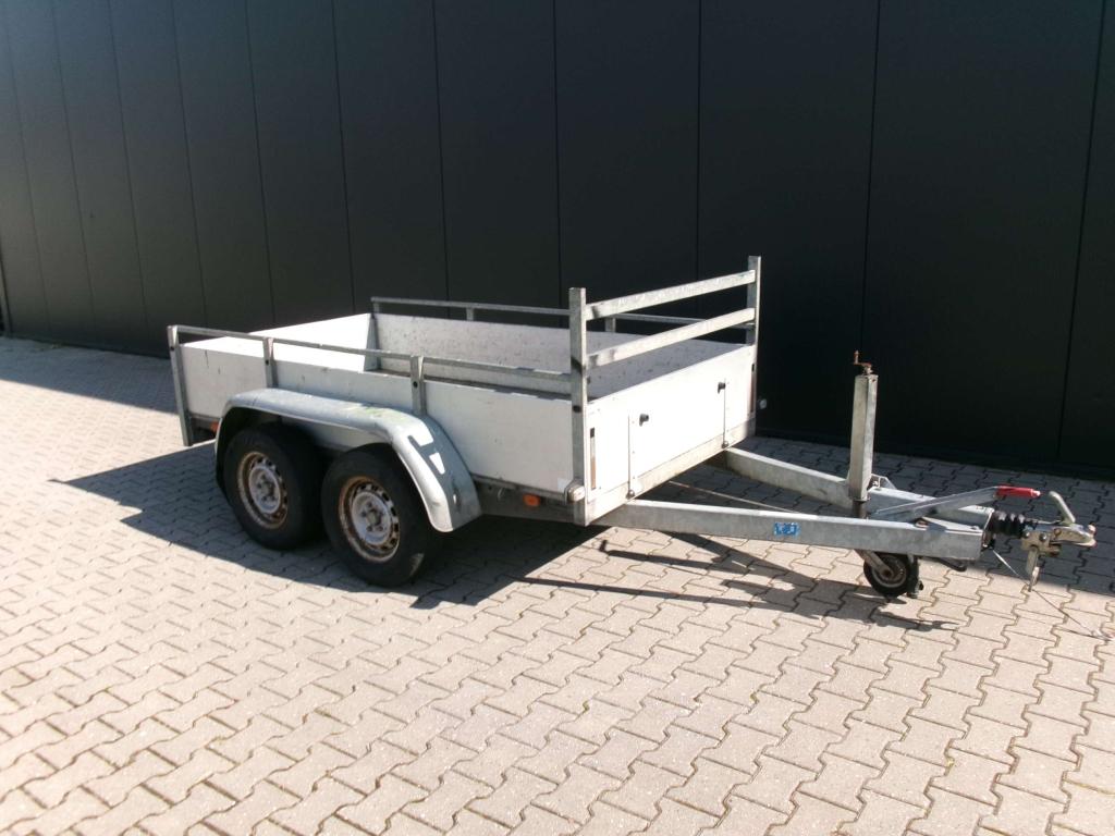 Tandemasser aluminium. 250x130 cm. 2000 kg. Anssems, Gebruikt, Niet ingevuld, Niet ingevuld, Ophalen