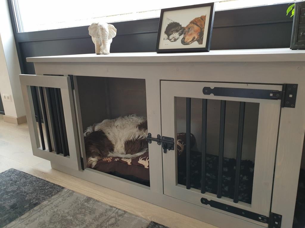 Hondenbench Meubel - Naar uw smaak gebouwd, Dieren en Toebehoren, Hondenbenches, Ophalen, Nieuw