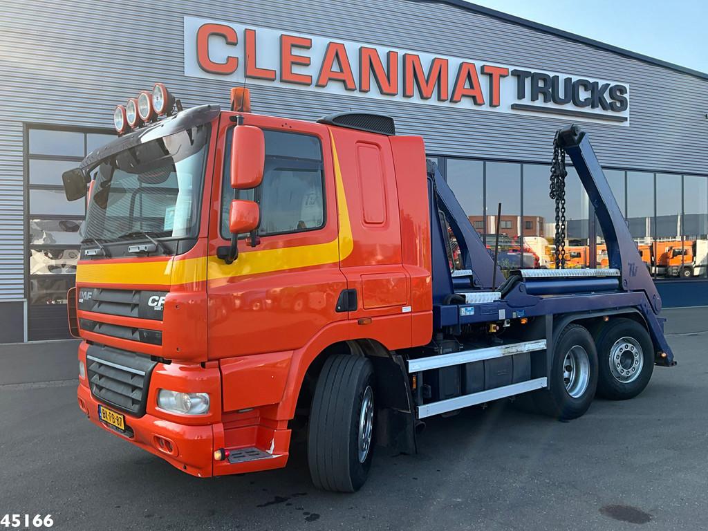 DAF FAN 85 CF 460 Hyva 18 Ton portaalarmsysteem (bj 2010), Euro 5, Origineel Nederlands, 464 pk, 2 stoelen