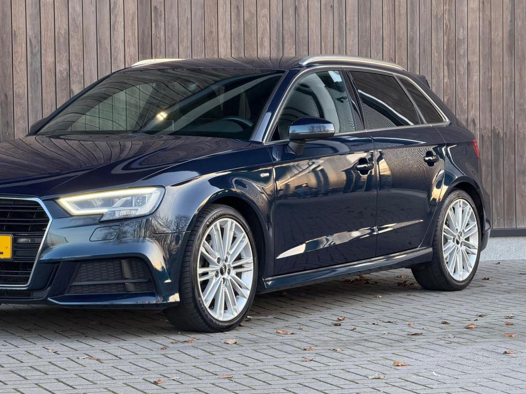 Audi A3 Sportback 1.0 TFSI Sport S Line Edition, Gebruikt, Blauw, Origineel Nederlands, Bedrijf