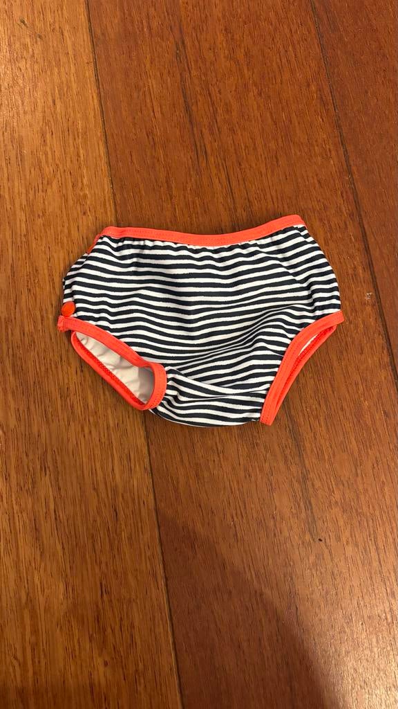 Zwemluier maat 74 - NIEUW - Gestreept met UV-bescherming, Kinderen en Baby's, Babykleding | Baby-zwemkleding, Nieuw, Ophalen of Verzenden