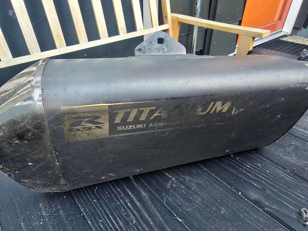 Originele uitlaat Suzuki GSXR 1000 K5/K6, Ophalen of Verzenden, Gebruikt