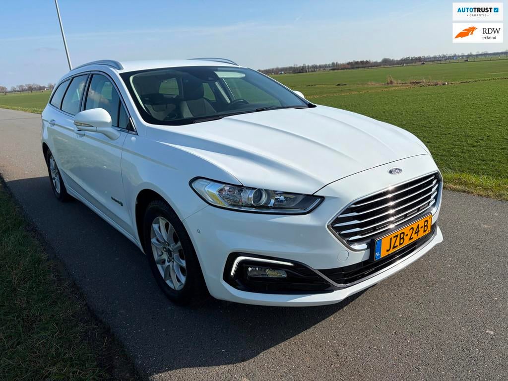 Ford Mondeo Wagon 2.0 IVCT HEV Incl BTW, Auto's, Ford, Stof, Gebruikt, Zwart, 190 pk