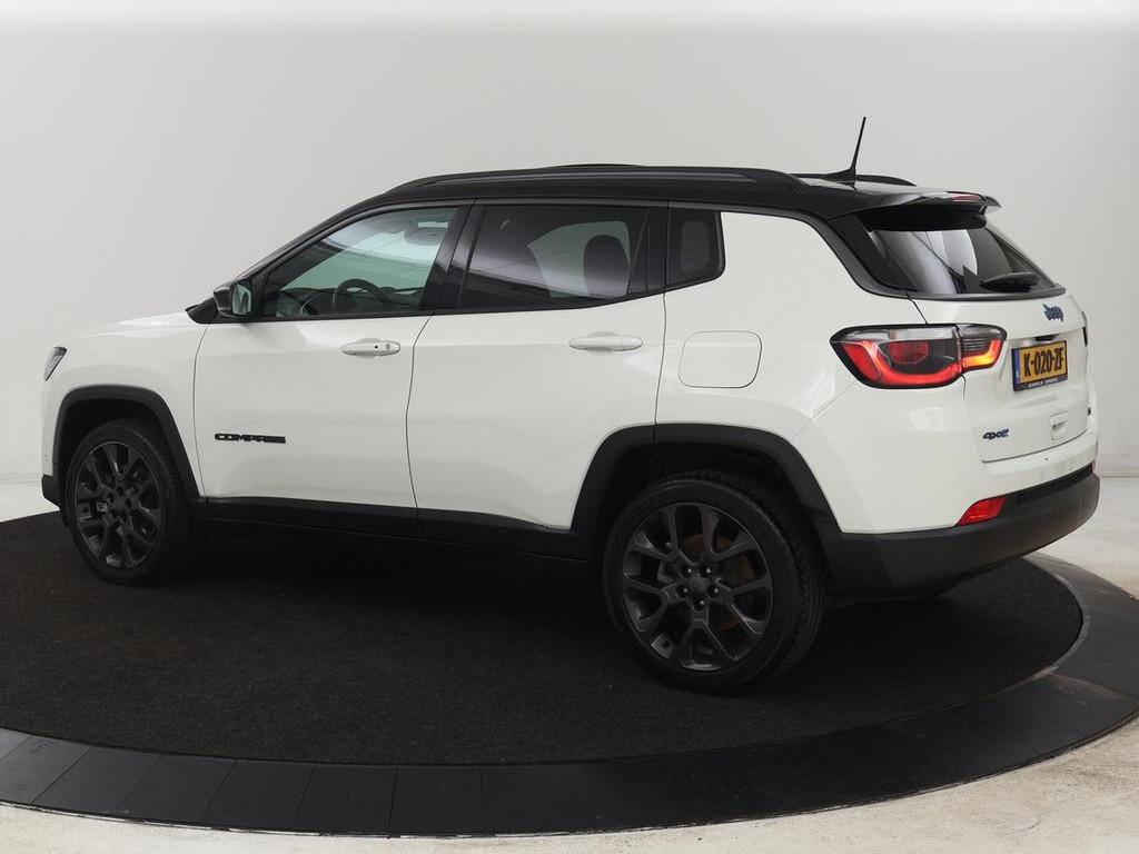 Jeep Compass 4xe 240 Plug-in Hybrid Electric S | Panoramadak, Automaat, Euro 6, Wit, Lichtsensor