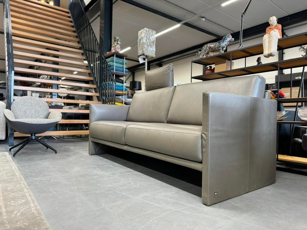 Nieuw Rolf Benz Cara H-SOB 190 Bank Leer Design Verstelbaar, Leer, Ophalen of Verzenden, Rechte bank, Rolf Benz